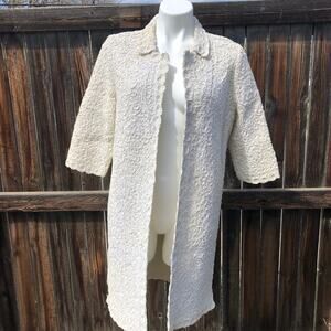 Vintage 1950-60 Lee Herman ribbon embroidery coat